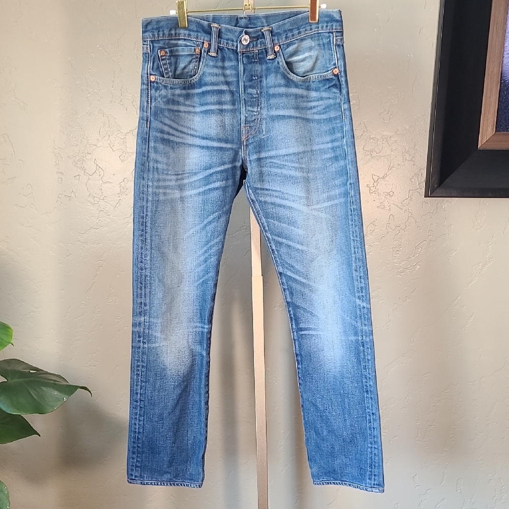 Levi's Men's Straight Jeans - Light Blue